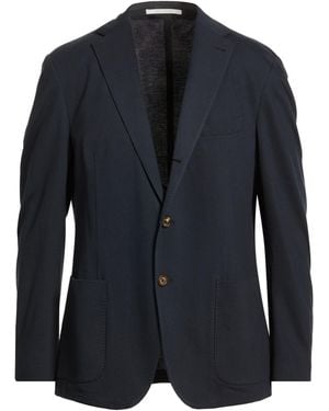 Eleventy Midnight Blazer Cotton - Blue