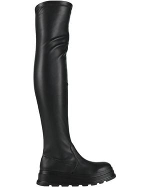 Frau Boot Textile Fibers - Black