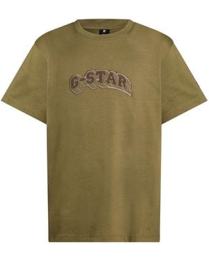 G-Star T-Shirt Organic Cotton - Green