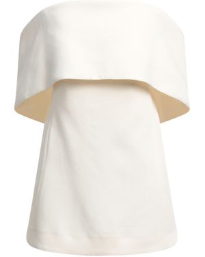 TOTEME Ivory Top Viscose, Wool - White