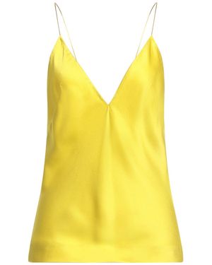 Haider Ackermann Top Acetate, Rayon - Yellow