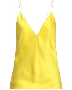 Haider Ackermann Top Acetate, Rayon - Yellow