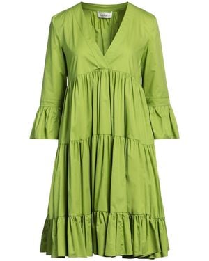 MEIMEIJ Midi Dress Cotton - Green
