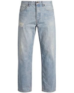 Rag & Bone Trousers Cotton, Elastane - Blue