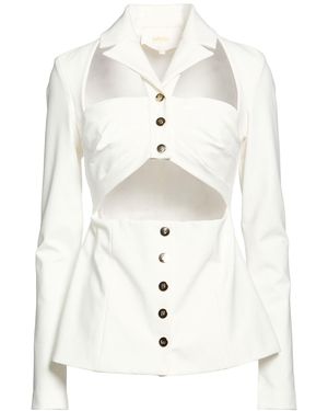 Babylon Blazer Polyamide, Elastane - White