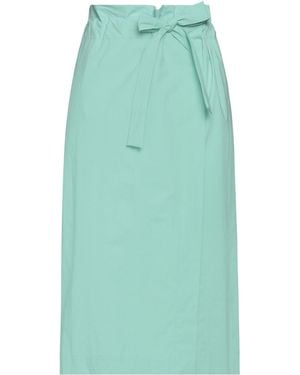 Niu Light Midi Skirt Cotton, Elastane - Green