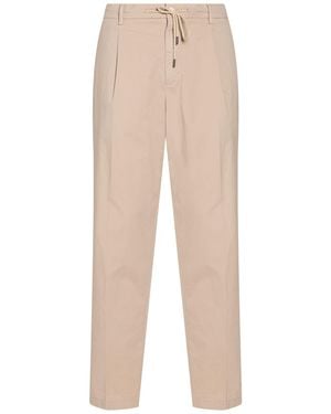 BOGGI Sand Pants Cotton, Elastane - Natural