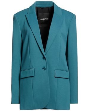 Patrizia Pepe Blazer Viscose, Polyamide, Elastane - Blue