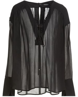 Dondup Top Viscose - Black