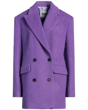 MSGM Coat - Purple
