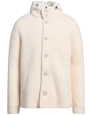 Herno Cream Jacket Wool, Polyamide, Polyurethane Coated - Natural