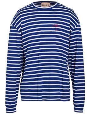 Plan C T-Shirt Cotton - Blue