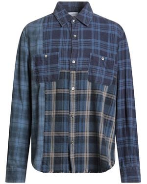 John Elliott Midnight Shirt Cotton - Blue
