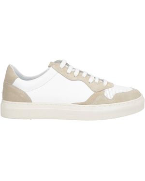 CafeNoir Khaki Trainers Leather - Natural
