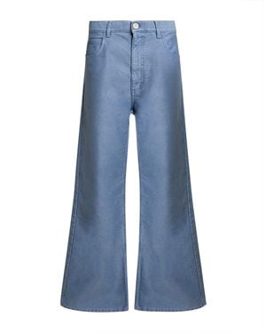 Marni Slate Pants Cotton - Blue