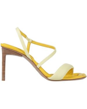 Jacquemus Thong Sandal - Metallic