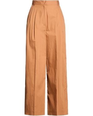 Marella Camel Pants Cotton - Orange