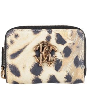 Roberto Cavalli Portemonnaie - Natur