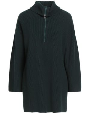 Lamberto Losani Turtleneck Virgin Wool, Cashmere, Silk - Blue