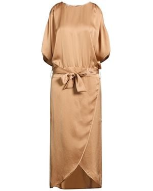 Eleventy Midi-Kleid - Natur