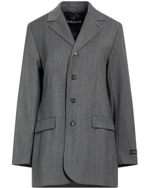 Herskind Blazer Polyester, Virgin Wool, Viscose, Elastane - Gray