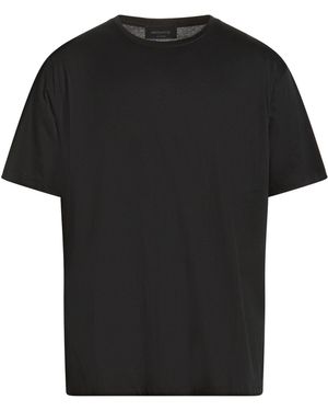 Avio Milano T-Shirt Cotton, Modal - Black