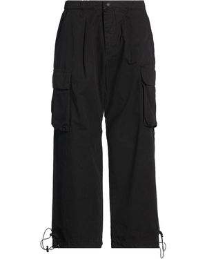 Stay Human On Earth Trousers - Black