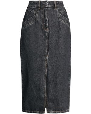 IRO Denim Skirt Organic Cotton, Hemp - Grey