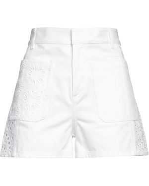 Dior Denim Shorts Cotton, Polyester - White