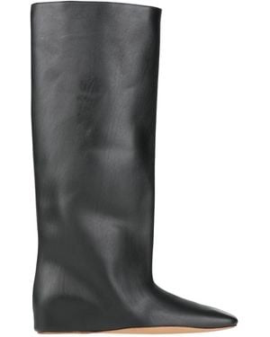 Jil Sander Boot Leather - Black