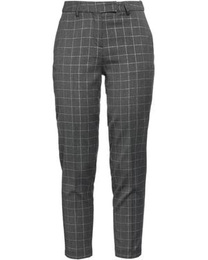 Brand Unique Trousers Polyester, Viscose, Elastane - Grey