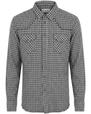 Laneus Shirt Cotton - Gray