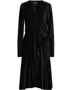 Designers Remix Midi-Kleid - Schwarz