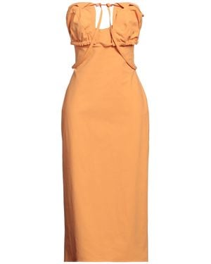Jacquemus Midi-Kleid - Orange