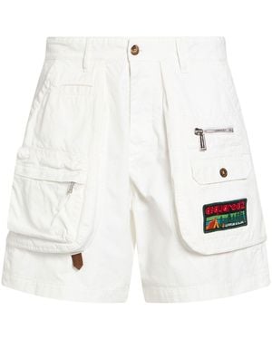 DSquared² Shorts & Bermuda Shorts Cotton - White