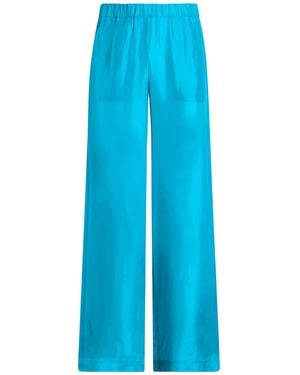 Pierantonio Gaspari Pants Silk - Blue