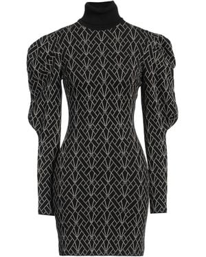 Elisabetta Franchi Mini Dress - Black