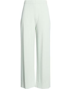 Liviana Conti Light Trousers Viscose, Polyamide - White