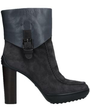 Tod's Ankle Boots Soft Leather - Black