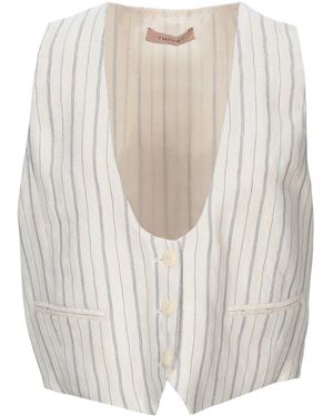 Twinset Gilet Sartoriale - Bianco