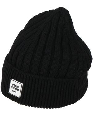 Opening Ceremony Hat Merino Wool - Black