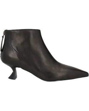 Jeannot Botines De Caña Alta - Negro
