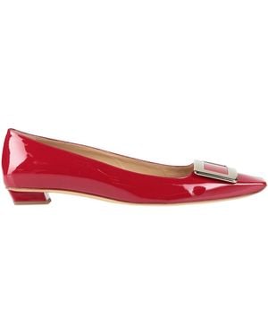 Roger Vivier Ballet Flats - Red