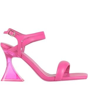 Menbur Sandals Textile Fibers - Pink