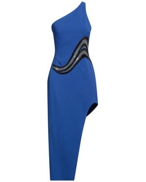 David Koma Midi Dress - Blue