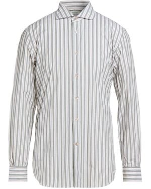 Mazzarelli Stone Shirt Cotton - White