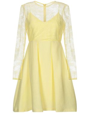 Sandro Kurzes Kleid - Gelb