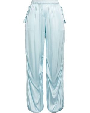 Amen Trousers Acetate, Silk - Blue