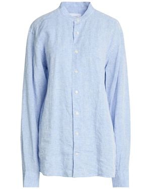 Eton Shirt Linen - Blue