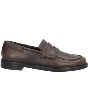 3Juin Dark Loafers Leather - Gray